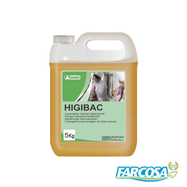 HIGIBAC Lavavajillas manual higienizante neutro