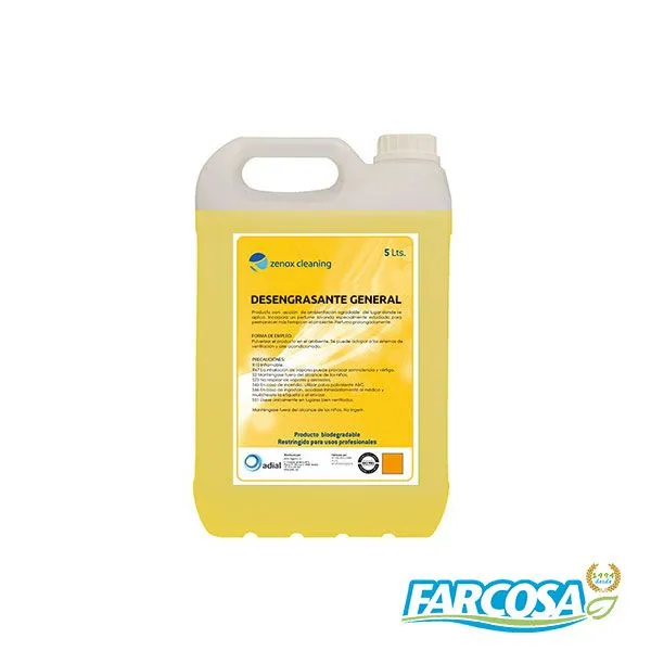 E-251A DESENGRASANTE GENERAL ZENOX CLEANING 5L