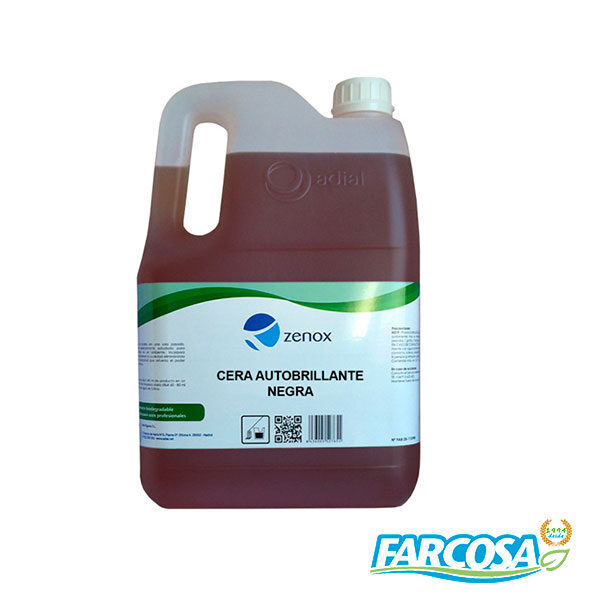 Zenox Cera Suelos Autobrillante Negra E-344